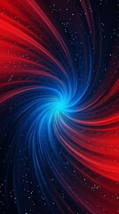 Wall Mural - Circular starburst explosion texture creating a captivating sense of motion and cosmic energy. Fantasy fractal texture abstract spiral neon background. Generative ai