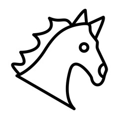 Wall Mural - Horse Icon