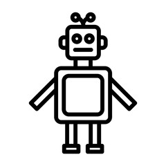 Poster - Robot Icon