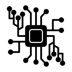 Sticker - Circuits Icon