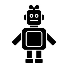 Wall Mural - Robot Icon