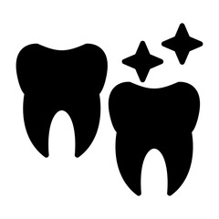 Canvas Print - Tooth Icon