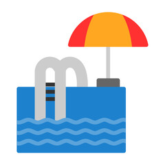 Sticker - Swimming pool Icon