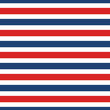 Blue and Red Stripes Seamless Pattern