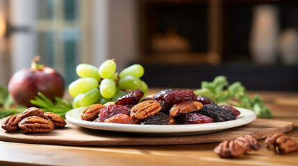 Wall Mural - chocolate and nuts