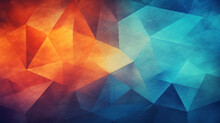 Abstract Background With Triangles