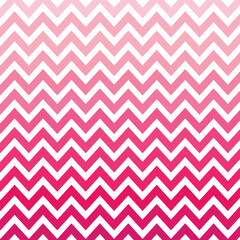 Wall Mural - Cute chevron pattern vector background. Pink Ombre style zigzag pattern wallpaper.