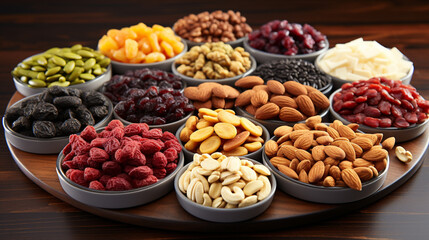 Sticker - dried fruits and nuts