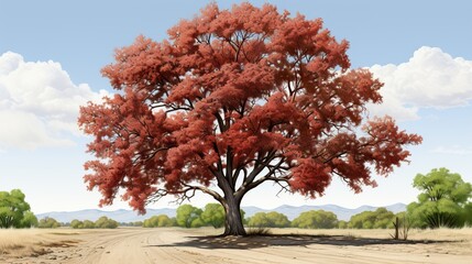 Sticker - tree in bloom