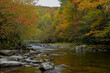 Little River in Great Smoky Mountains National Park in Autumn