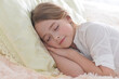 © aletia2011 - Adorable cute little girl sleeping in bed