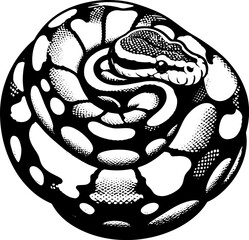 Sticker - Orange Dream Ball Python icon 4