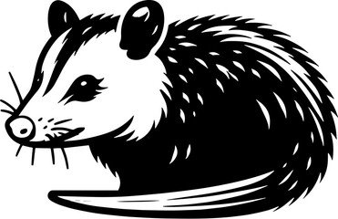 Wall Mural - Opossum icon 7