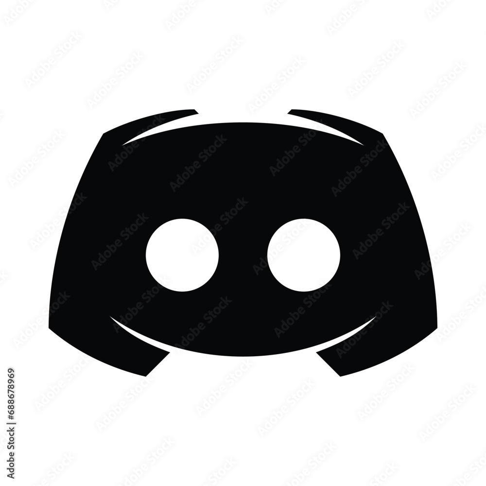 Discord Logo の Stock ベクター | Adobe Stock