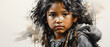 Jugend in Tradition: Amerikanisches Kind im indigenen Stil