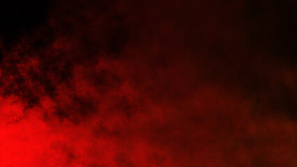 Wall Mural - red smoke on black background.horror sky background fantasy style