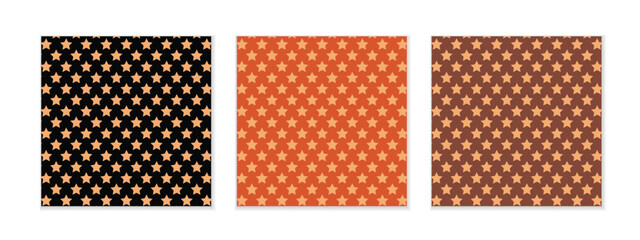 Aufkleber - abstract seamless geometric star pattern art perfect for banner poster.