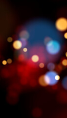 Wall Mural - abstract festive background made of blurred particles. bokeh background