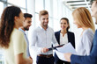 © ADDICTIVE STOCK - Generative AI image of professionals engaging in a business meeting