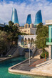 The Little Venice water park is located on the Baku Boulevard in Baku city capital of Azerbaijan