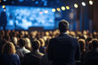 © ADDICTIVE STOCK - Speaker Addressing Audience at Conference. Generative AI