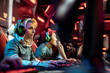 © Marko Geber - Focused Gamers at a Competitive E-Sports Tournament