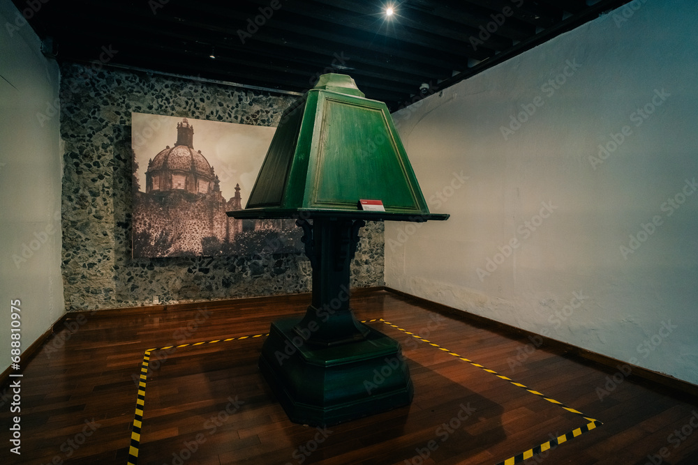 Mexico City, Mexico - May 14, 2023 The Museo de El Carmen, which is ...