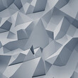 Abstrakte Dimensionen: Polyedrisches Muster in modernem Design