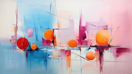 Poster - Artistic colorful background