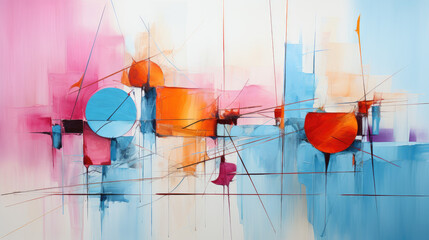 Poster - Modern colorful background
