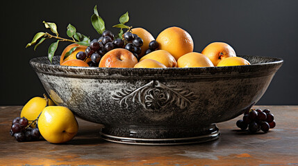 Wall Mural - bowl of fruit