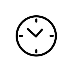 Poster - Clock icon. Time icon. Vector illustration. EPS 10.