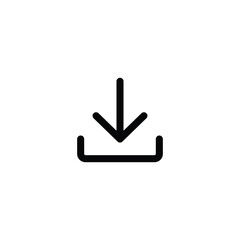 Poster - download icon vector for web site computer and mobile app