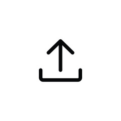Poster - upload icon vector for web site Computer and mobile app