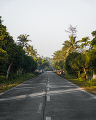 Poster - road in the countryside