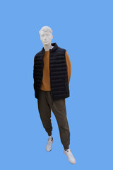 Sticker - Full length male mannequin