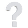 © N2 - Question mark 3d
