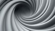3D torus in white background, computer generated abstract background, 3D render illustration