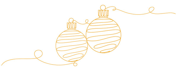 Wall Mural - Christmas vector line art style with transparent background 