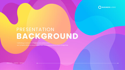 Colorful colourful vector modern and simple background with shapes Minimalist modern graphic design presentation background concept for banner, flyer, card, or brochure cover