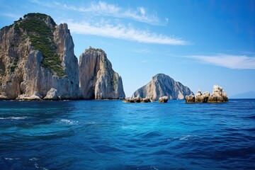 Canvas Print - Capri island, Italy