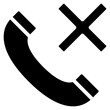 Rejected Phone Call Icon