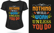 Motivational Vector T-shirt Design