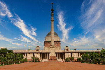 President House (Rashtrapati Bhawan), Rajpath, India gate, Delhi, India