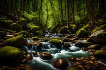 waterfall in the forest