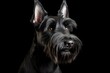 Scottish Terrier cute dog isolated on background