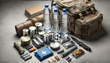 A Emergency Kit Or Go Bag Is Useful To Hold All Items Useful For Survival Such As Water,food,flashlight, First Aid Kit .During A Disaster Such As A Wildfire A Person Can Grab The Bag And Go