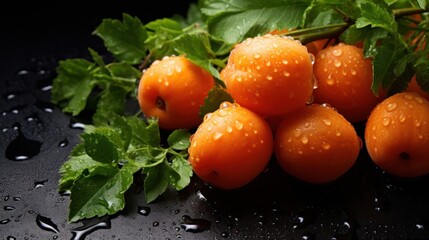 Wall Mural - Delicious apricots UHD wallpaper