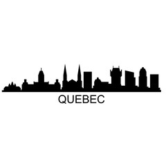 Poster - Quebec skyline