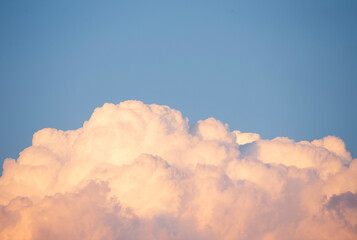 Wall Mural - Cloudscape has been developing in gorgeous form. The sky is filled with beautiful clouds.